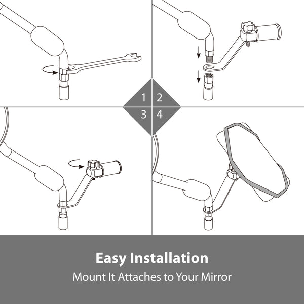Motorcycle Phone Holder with Bike Tie 4