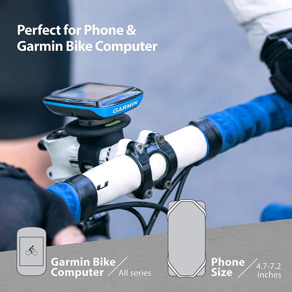 Bike Tie Connect Phone and Garmin Mount