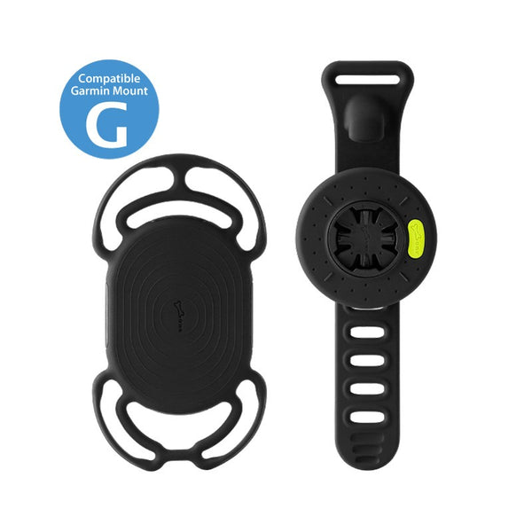 Bike Tie Connect Phone and Garmin Mount