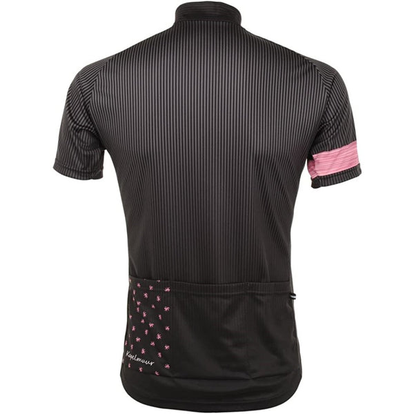 Jersey, Black Stripe with Pink