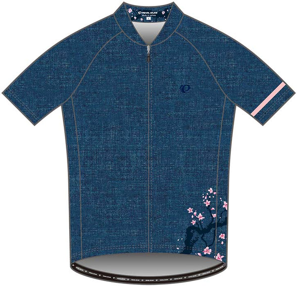 Men's Jersey - Aizome Sakura Print
