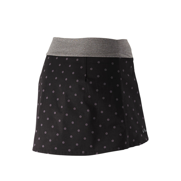Women's Skirt - V-front Wraparound Pin Dot