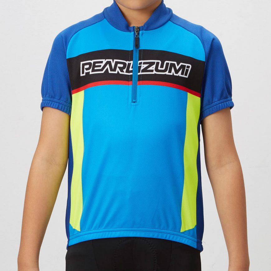 Kids' Jersey Pearl Izumi Blue – Race Pace