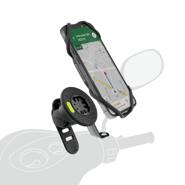 Motorcycle Phone Holder with Bike Tie Connect Kit