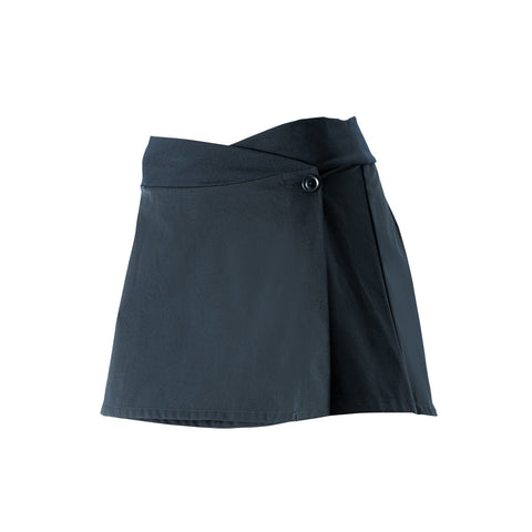 Women's Skirt - V-front Wraparound Black